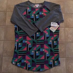 LuLaRoe Randy Baseball Tee